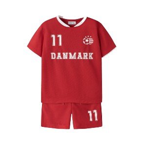NAME IT True Red Team Shorts Set