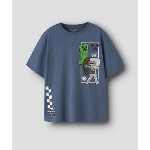 NAME IT Vintage Indigo Jun Minecraft T Shirt