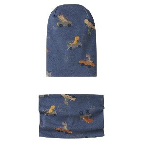 NAME IT Vintage Indigo Moppy Scarf Set