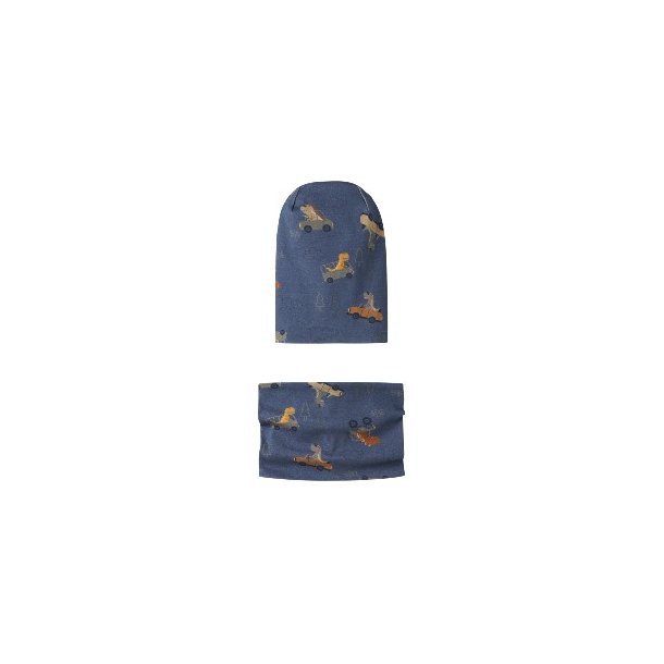 NAME IT Vintage Indigo Moppy Scarf Set