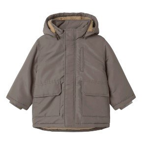 NAME IT Walnut Marlow Vinter Parka Jakke