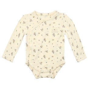 SOFIE SCHNOOR Antique White Print Wrap Body