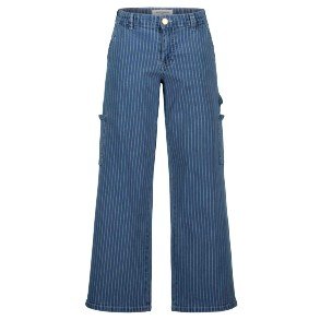 SOFIE SCHNOOR Light Blue Stripe Cargo Pants