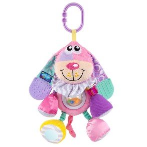 PLAY GRO Activity Doofy Pink Dog