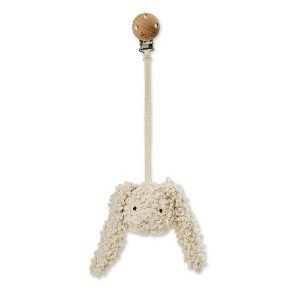 SMALLSTUFF Creme Bamse Barnevogns ophng