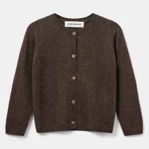 SOFIE SCHNOOR Brown Fudge Cardigan