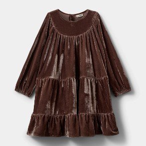 SOFIE SCHNOOR Soft Brown Kjole