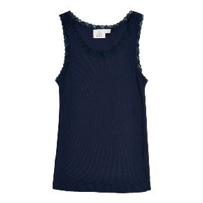 THE NEW Navy Lace Tanktop