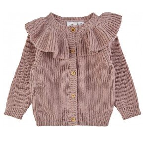 THE NEW SIBLINGS Adobe Rose Olly Strik Cardigan