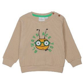 THE NEW SIBLINGS Cornstalk Waffle Bluse