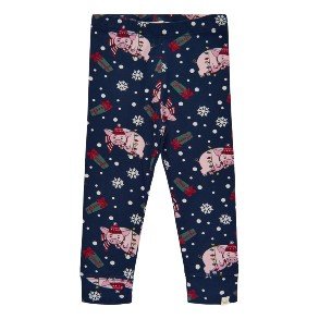 THE NEW SIBLINGS Navy Blazer Holiday Leggings