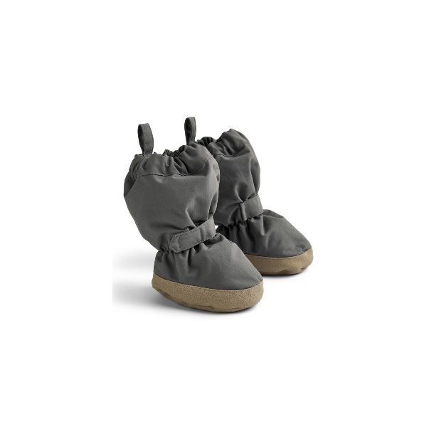 WHEAT Dark Charcoal Booties