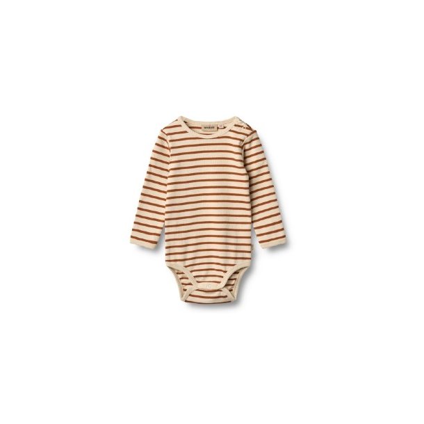 WHEAT Warm Caramel Stripe Berti Body