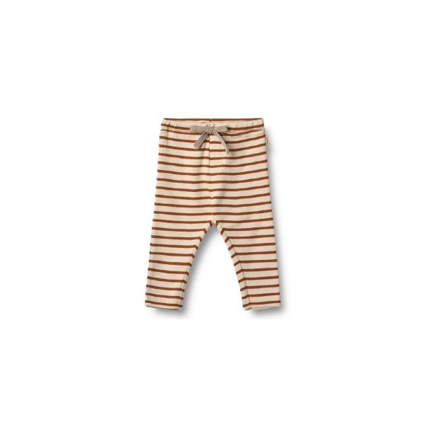 WHEAT Warm Caramel Stripe Manfred Pants